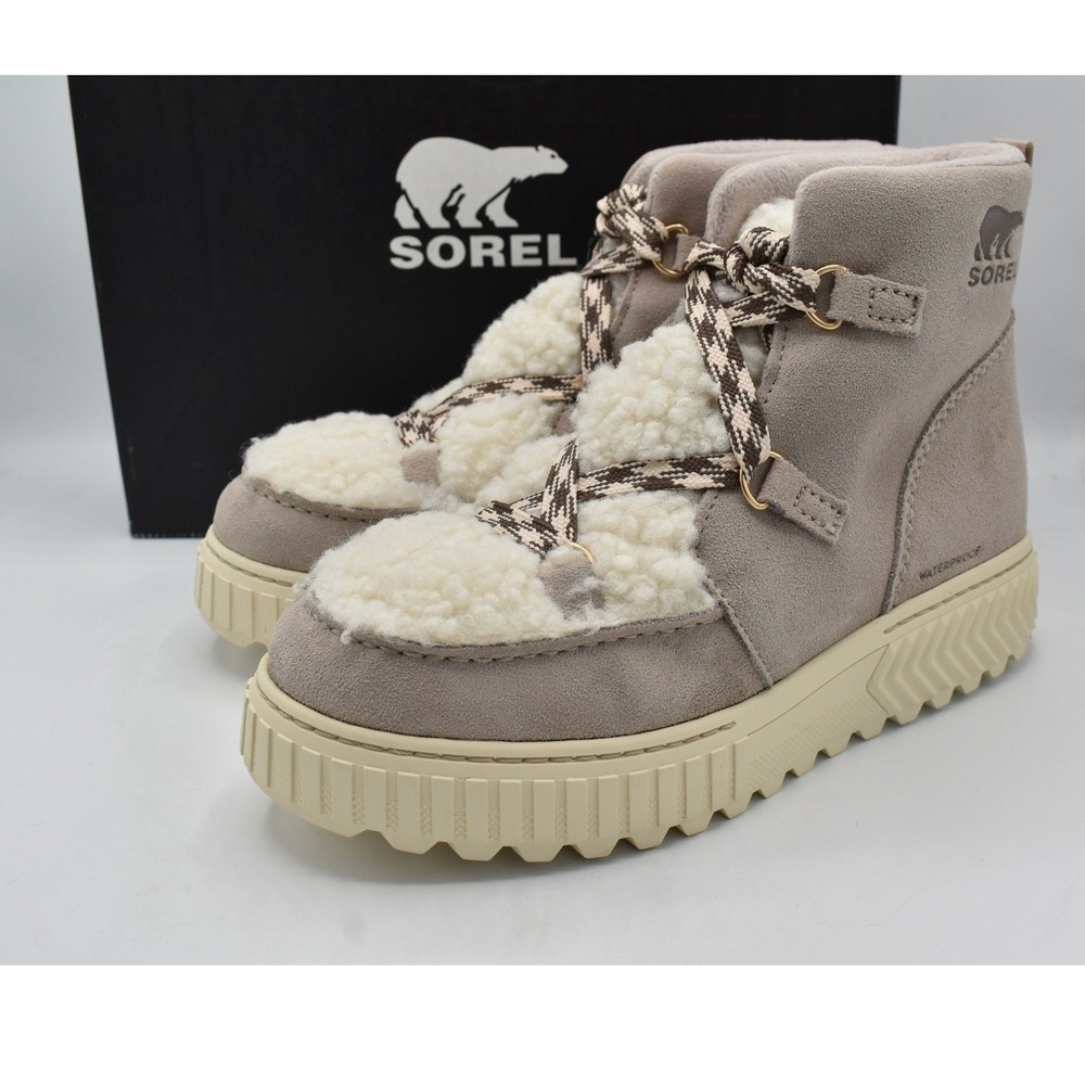 Sorel ONA Ave Alpine Boot WP Women 11 Crushed Clay New Waterproof Insulated